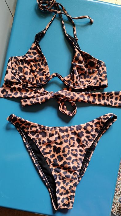 Bikini panterka brazilian South Beach dwuczęściowy strój kąpielowy