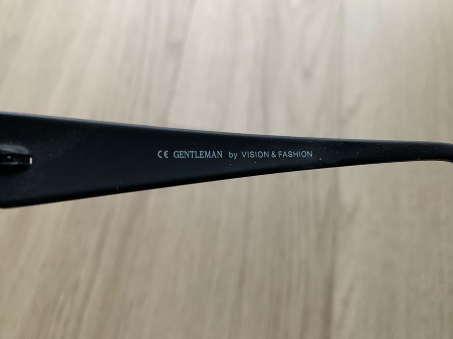 Okulary Gentleman do komputera, filtr UV, antyrefleks, bez korekcji.