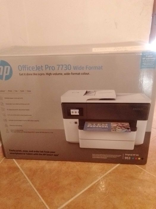 Impressora HP OfficeJet 7730 Wide Format