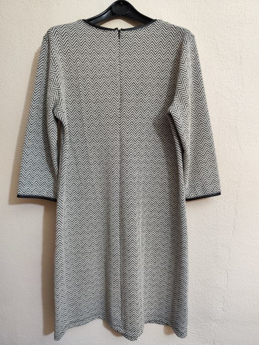 Vestido de malha M padrão Chevron da C&A