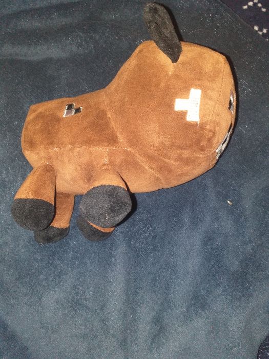 Pluszak minecraft krowa około 30cm