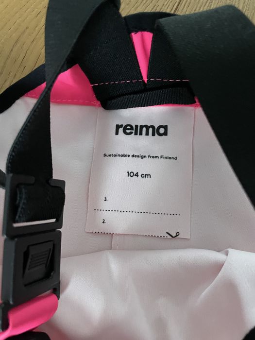 Spodnie reima 104 przeciwdeszczowe