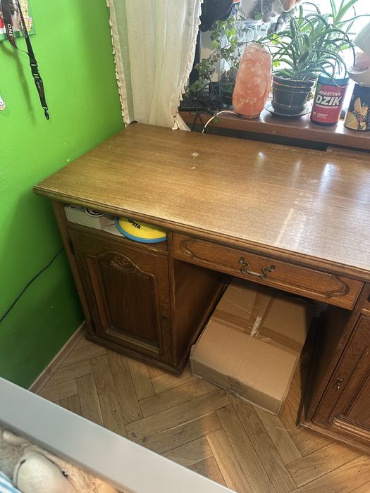 Biurko dębowe unikat