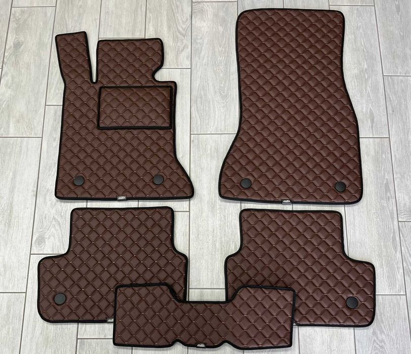 коврики в салон екошкіра экокожа для BMW F10 F30 G01 G07 X5 X4 X3 X7