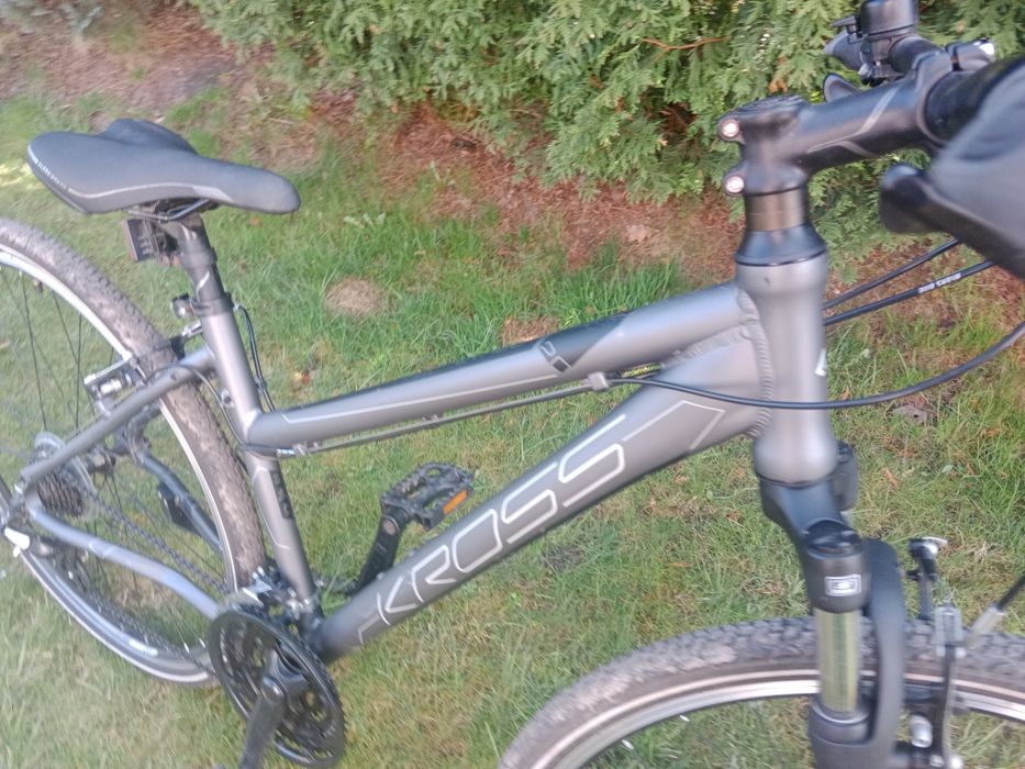 Rower kross 28 cali grafitowy