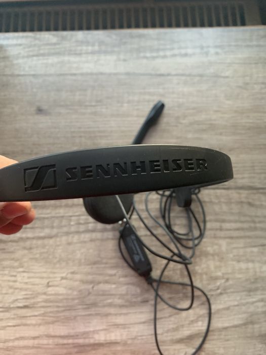 Słuchawki sennheiser  z mikrofonem