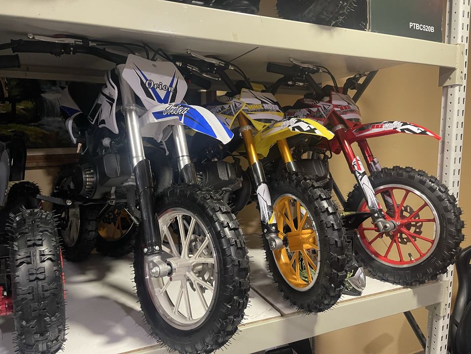 Motos cross 49cc modelos novos com garantia