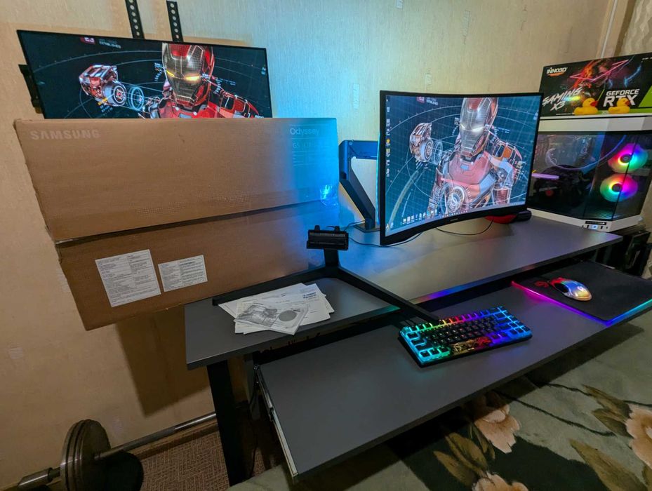 Монітор Samsung Odyssey G5 27'' 2560x1440 2K HDR VA 144Hz 1 ms ігровий