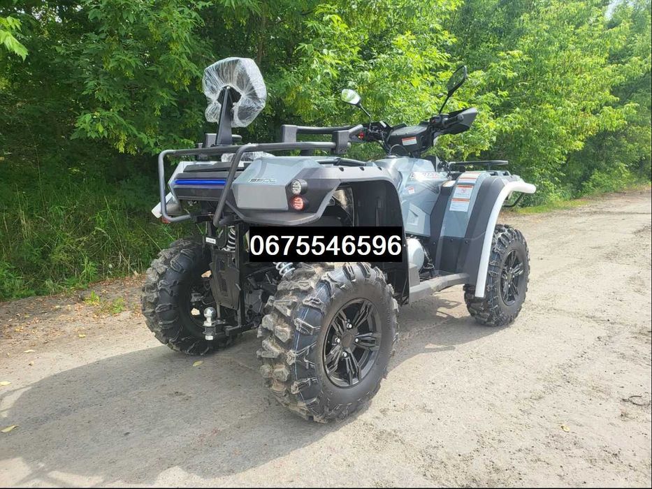 Квадроцикл Linhai M 550 L EFI (чорний)АМ*4х4*33 к.с.*Безкоштовна Доставка- О гривен УКРАЇНА!