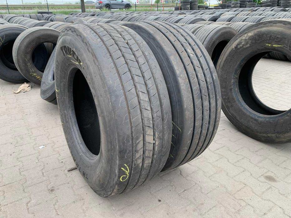 Opony ciężarowe używane 385/65R22.5 TRUCKSTAR TH TRAILER 4 HL 12-14mm
