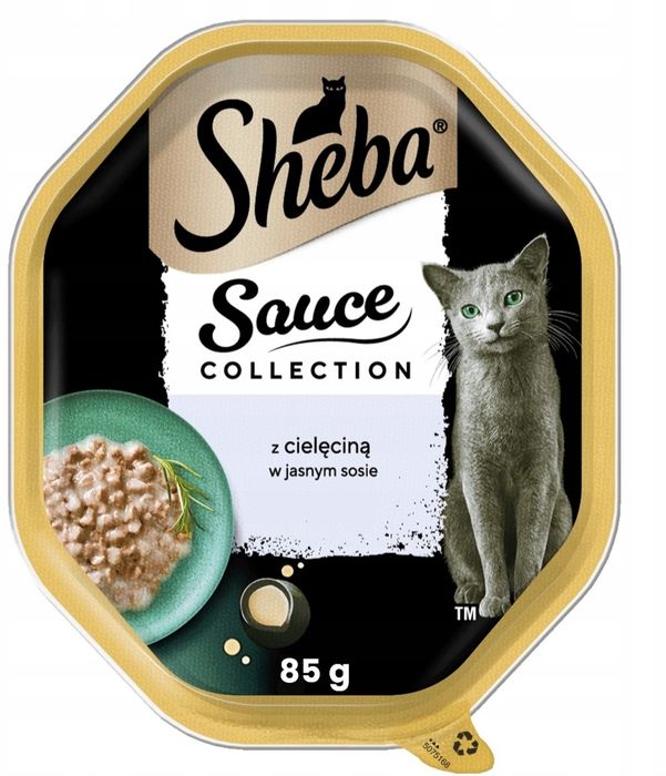 Karma mokra dla kota Sheba sauce Collection cielęcina w sosie, 85g