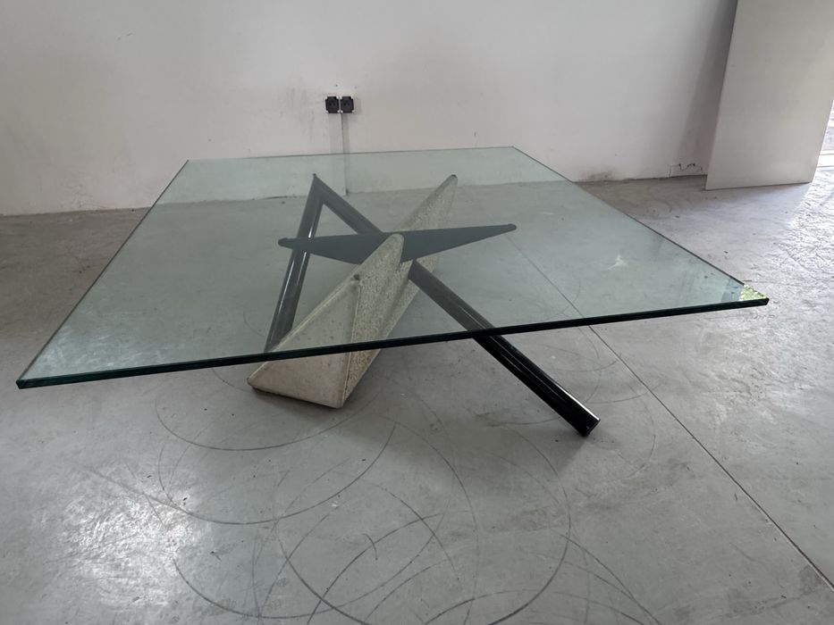 Duży,włoski stolik Allison marki Saporiti,proj. Franco Passarello,70s