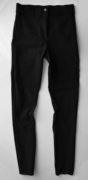 czarne spodnie casual 7/8 dorothy perkins M 38 spodnie bawełniane