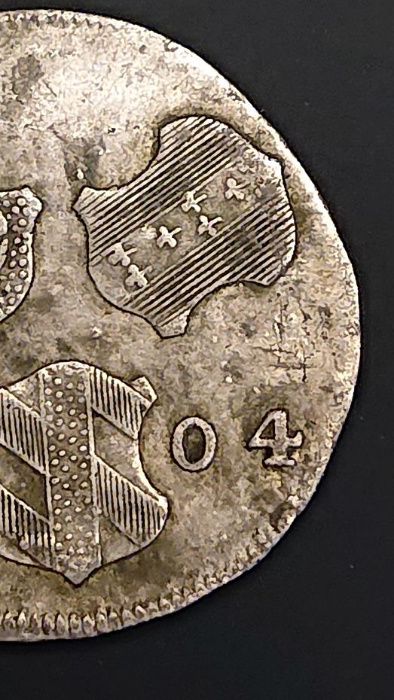 Moneta VI KREUTZER 1804 srebro