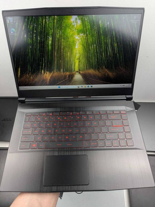 LAPTOP GAMINGOWY MSI GF63 RTX 3050 Intel i5-11400H 144 hz