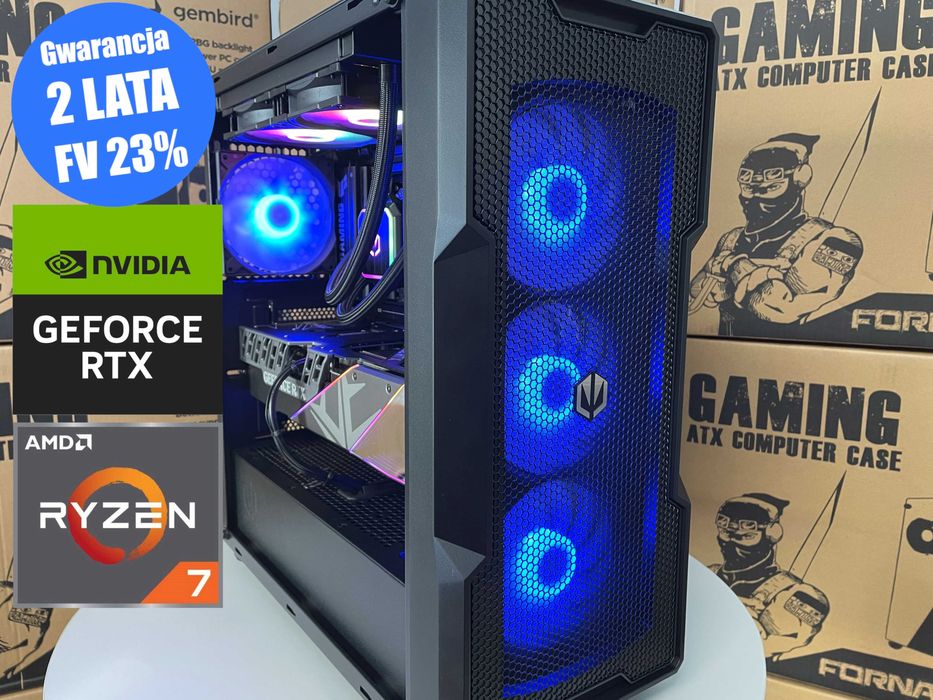 Komputer Gamingowy Ryzen 7 9800X3D 32GB DDR5 2TB SSD RTX 5080 16GB W11