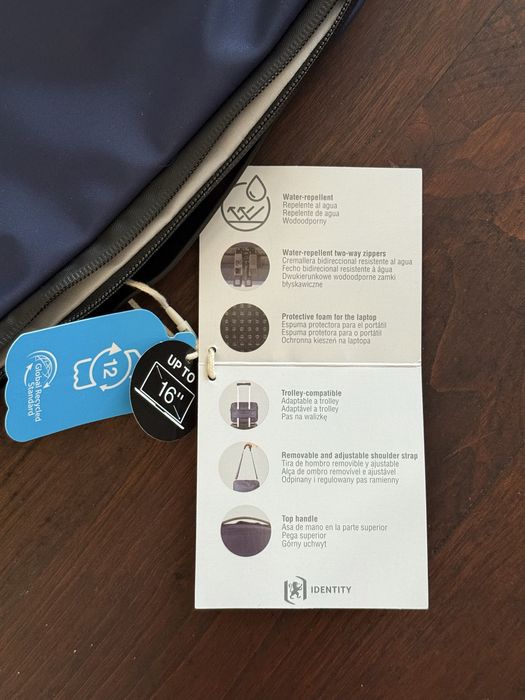 mala de computador portátil oxford