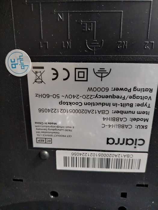 Vendo Placa de indução - Peças ou Arranjar