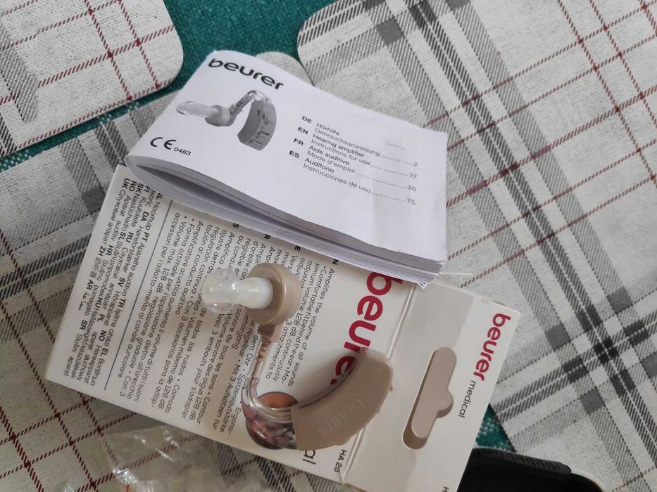 Nowy Aparat Słuchowy Oryginalny BEURER - Duże Wzmocnienie