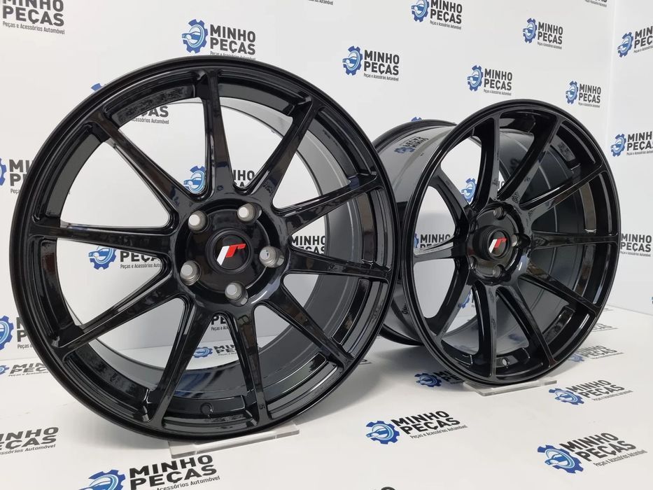 Jantes Japan Racing (JR11) em 18 Preto Brilho (5x120)