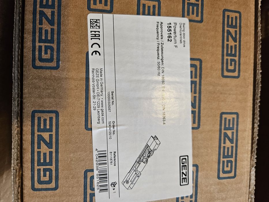 Geze Powerturn F napęd
