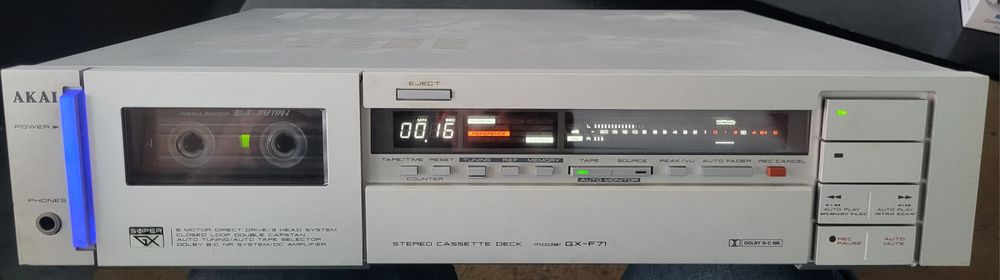 AKAI GX F71 3 glowicowy sprawny