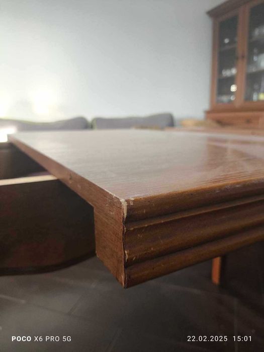 stół drewniany rozkładany