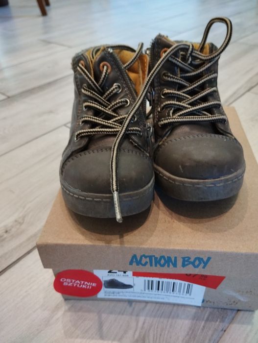 Buty jesienne dla chłopca