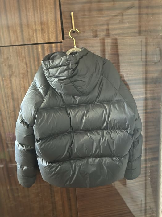 zara puffer s size