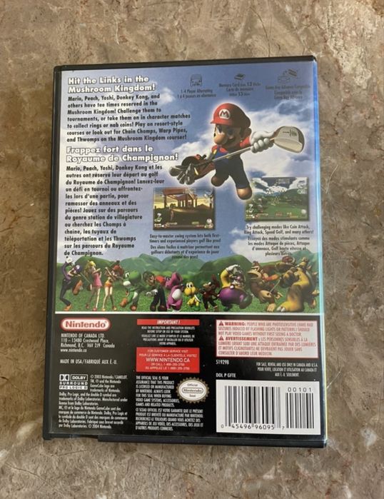 Game Cube Mario Golf