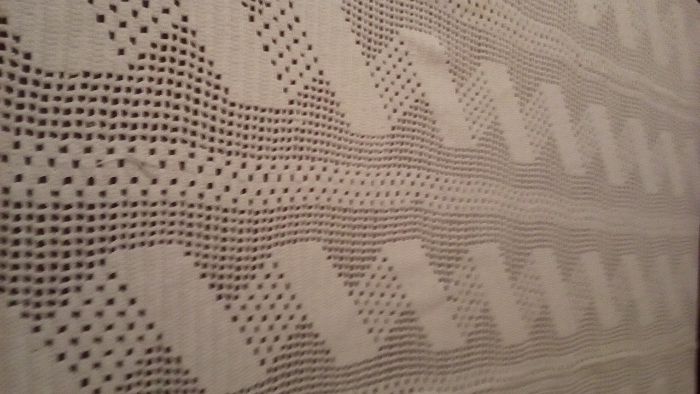 Colcha em crochet