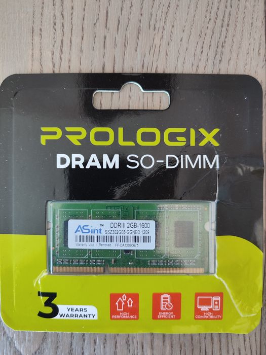 Asint ddr3 2gb оперативна пам'ять