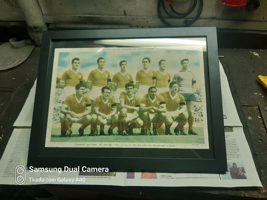 Equipa do Benfica 54/55
