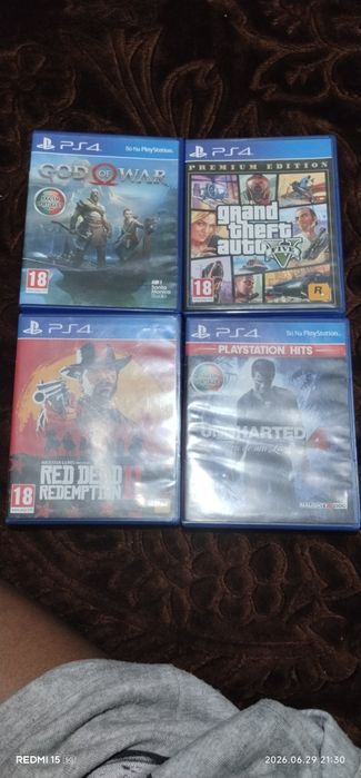 Jogos ps4 em excelente estado