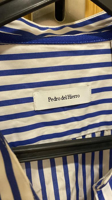Camisa azul às riscas | Pedro del Hierro
