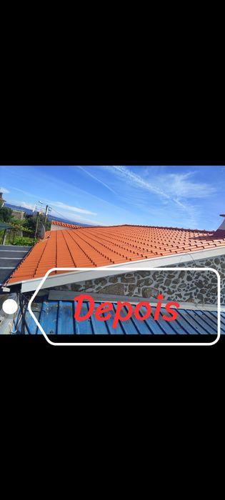 Lavagem de telhados e Pintura de telhado