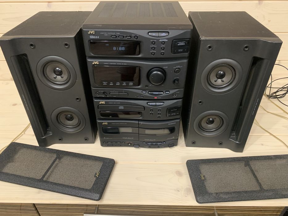 Магнітофон, музичний центр JVC MX-S60R.