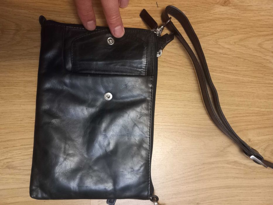 Мужской новый кожаный клатч TAURUS.