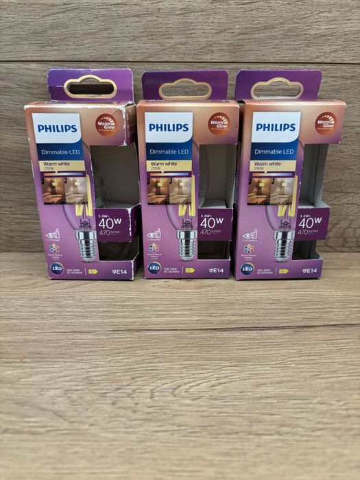 Żarowki Dimmable LED firmy PHILIPS