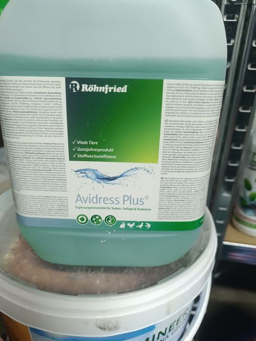 Rohnfried - Avidress Plus 5L (zakwaszacz) dla gołębi , gołębie