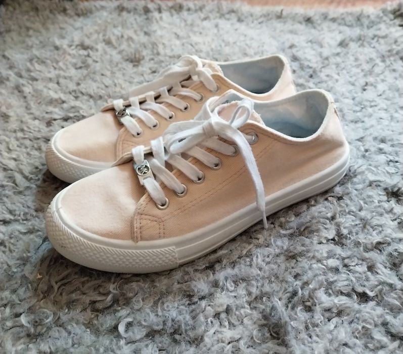Trampki ,sneakersy damskie w kolorze brzoskwiniowym rozmiar 41