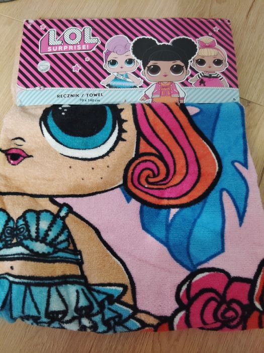 Ręcznik dla dziewczynki lol