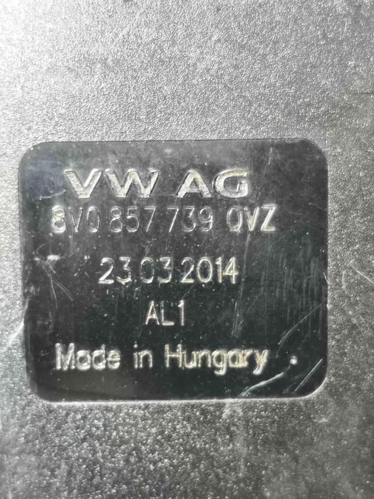 Encaixe de Cinto Central AUDI A3
