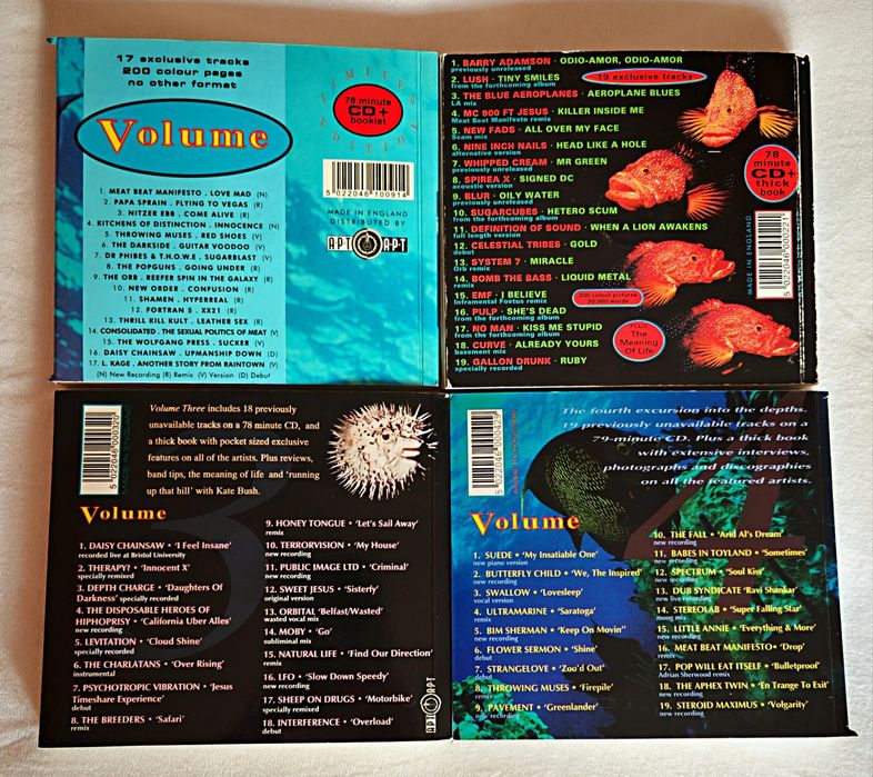 13 Cd's + Booklet, Volume, Vários artistas