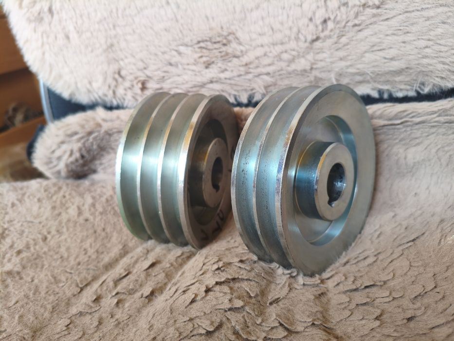 Szajba koło pasowe silnika 120mm otwór 24mm 13xmm