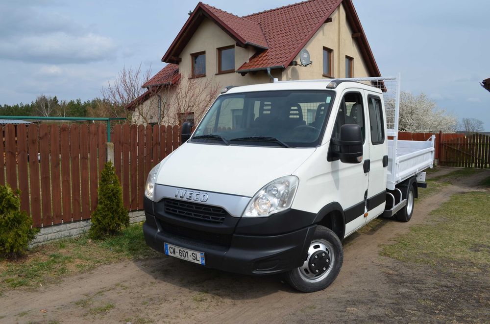 Iveco wywrotka dubel kabina!Francja! B.dobry stan techniczny!