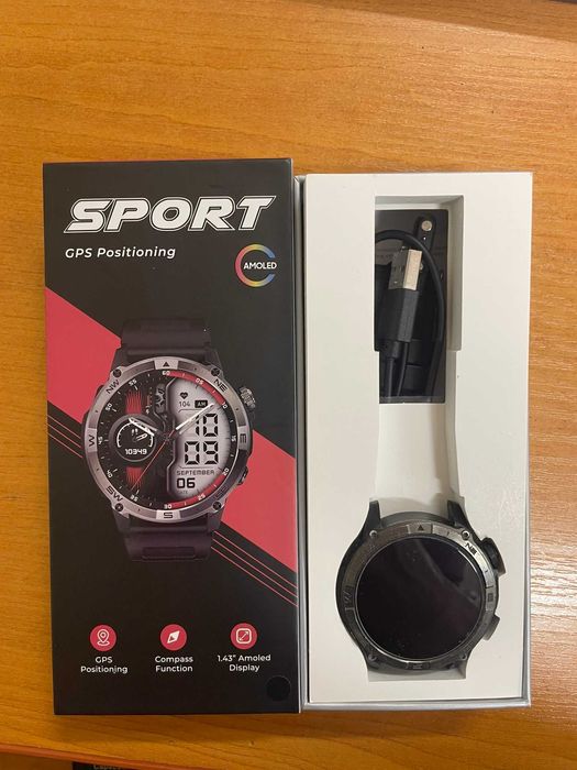 Smartwatch AMOLED 1,43" 530mAh