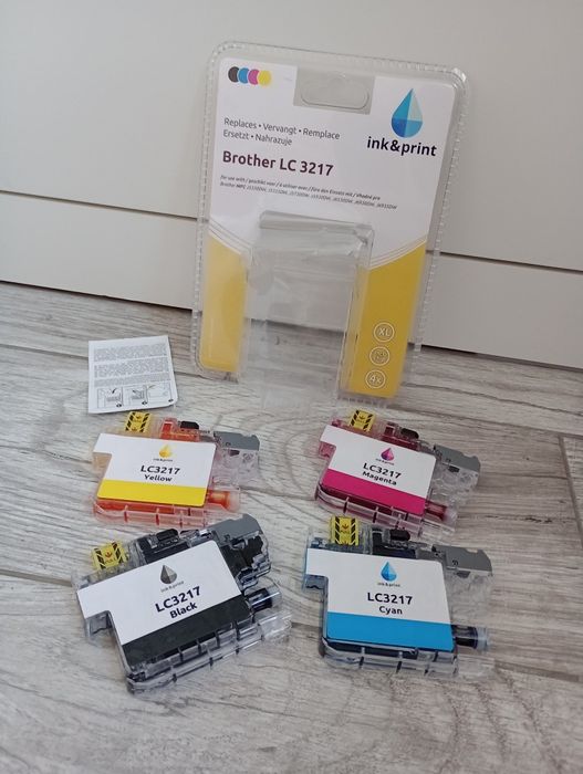 Nowe tusze do drukarki Brother LC 3217 Print & Ink