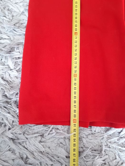 Czerwona sukienka elegancka wesele