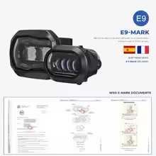 Farol LED para BMW GS F800 F700 F650